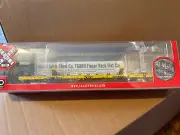 finger rake flat car