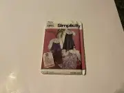 Simplicity Heirloom pattern #7591 girls jumper, top & jumpsuit 2-4 UNCUT