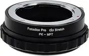 [Fotodiox] DLX Stretch Lens Mount Adapter Compatible with Pentax K Lenses to Micro Four Thirds Mount Cameras