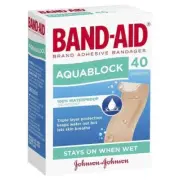Band-Aid Aquablock Sterile Strips 40 Pack