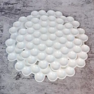 分子櫻桃鵝肝餐具異形平盤陶瓷