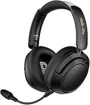 Wireless Gaming Headphone,Dual Mode Noise Cancelling Headse HiFi Stereo Bass Wireless Bluetooth Headphones with Microphone for PS4 PS5 Cellphone PC Bluetooth 5.3 Gamer Headsets. (Classic Black)
