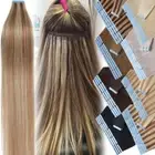 CLEARANCE Tape In Human Hair Extensions 100% Real Remy Highlight Hair Skin Weft