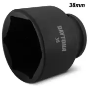 Daytona D3812I 1/2" Drive 6 Point Metric 38mm Impact Socket