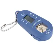 Battery Measuring Device Hearing Aid Battery Tester Key-Ring Design Wear