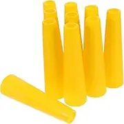 LIFKOME Set of 10 Plastic Bobbins Yarn Spool Winder for Hand Machine Sewing Tangle- Embroidery Floss Holders Metal Plastic Sewing Supplies