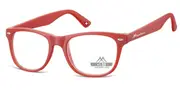 Montana Readers BOX67 BOX67F Men's Glasses Red Size +1.00 - Private Health Rebate - Blue Light Block Available