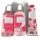L'Occitane Douche Parfume ROSE Cllection Set Trio X 3 NEW