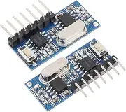 SHINEOFI 2pcs Wireless Receiver Module for Robot Applications Supports Chips Reliable Transmitter and Receiver Tool for Industrial Use