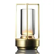 LED Bedroom Eye Protection Advanced Sense Bedside Lamp gold