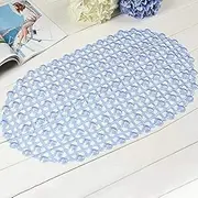 New Bathroom Tub Non-Slip Bath Floor Bubble Shower Tub Mat Plastic Rubber PVC 4 Color 37*67cm - (Color: 1)