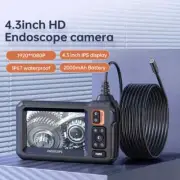 Industrial Endoscope Camera 4.3'' IPS Screen 8mm HD 1080P Waterproof Borescope