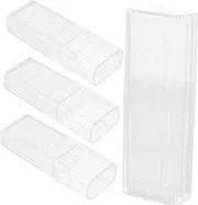 BEBEMOKO Pcs Portable Storage Box for Toothpick and Buds Cotton Swab Holder Compact and Lightweight for Home Office Travel