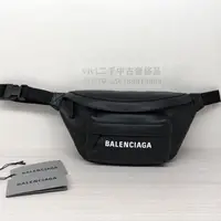 在飛比找蝦皮購物優惠-二手Balenciaga Logo Belt Pack XS