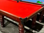 FSN 100% Wool Pool Snooker Billiard Table Directional Cloth Felt kit 8ft RED