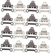 [FRCOLOR] 20 Set Invisible Metal Pants Hook and Eye Trousers Hook and Bar Fasteners for Skirts and Dress Pants Effortless Waist Tightening Clips for DIY Sewing Clothing