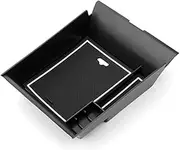 Szwaldaper Car Center Console Storage Box Armrest Organizer Tray, for Genesis, GV60 2021 2022 Console, for Seat, Storage Box Car Center Console Armrest Organizer