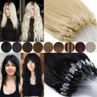 Remy Micro Ring Easy Loop Silicone Beads Human Hair Extensions THICK 100S Salon