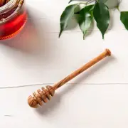 Olive Wood Honey Dipper, 6 Inch. Handmade Honey Stick, Honey Spoon