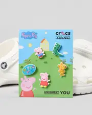 [Crocs] Crocs Peppa Pig Character Jibbitz 5 Pack