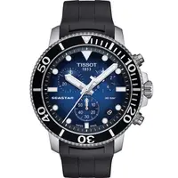 在飛比找PChome24h購物優惠-TISSOT Seastar 海星300米潛水錶(T1204