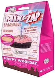 Mix & Zap Happy Woofday Cake Kit Pink,