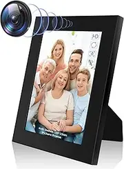 Photo Frame Hidden Camera HD 1080P Spy Camera, Photo Frame Mini Spy Hidden Camera Support Motion Detection and Loop Recording for Home Security/Decoration