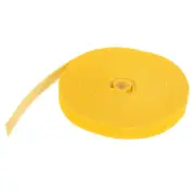 Hook and Loop Straps 0.8 in x 82 Ft, Adjustable Cinch Straps Cable Straps Yellow