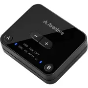 Avantree TC418PBLK Bluetooth Audio Transmitter Audikast Plus aptX Optical Vol
