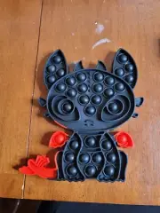 Dragon Pop It Fidget Toy Black/Red Medium Size PT3