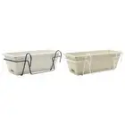 Railing Planter Outdoor Balcony Window Box Planter for Garden Fence Patio