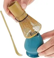 Matcha Kit - Matcha Making Set,Japanese Matcha Tea Set, Matcha Whisk and Scoop, Matcha Whisk Holder for Men Women