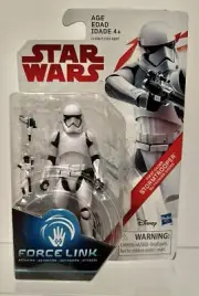 Star Wars Force Link Collection 3 3/4" First Order Stormtrooper Figure MOC