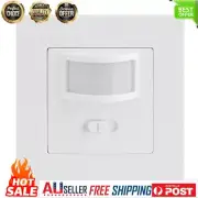 Wall Mounted PIR Motion Sensor Light Switch Suitable for LED Lamp Bulbs