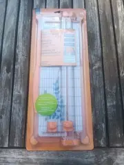 Fiskars Surecut Paper Trimmer Titanium Triple Track Blade New 12"