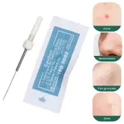 10PCS Disposable Sterile Acne Needles Blackhead Comedone Acne Pimple Extractor
