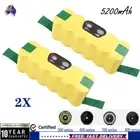 2PCS Battery For iRobot Roomba 500 5.2Ah Ni-MH HeavyDuty 531 532 537 550 561 562