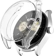 Case Cover Intended for Huawei Watch Buds Screen Protector Soft TPU Full Overall Protective Case Cover Smartwatch Accessory Protective Cases for Huawei Watch Buds (1E)