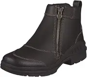 [ARIAT] Barnyard Side Zip Work Boot - Women’s Comfortable Waterproof Boots