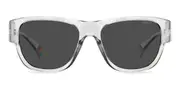 Polaroid PLD 6197/S Polarized KB7/M9 Men's Sunglasses Grey Size 55