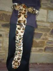 NEW Plush Soft 3D LEOPARD / CHEETAH TAIL - Dress ups Costume Halloween Book Week