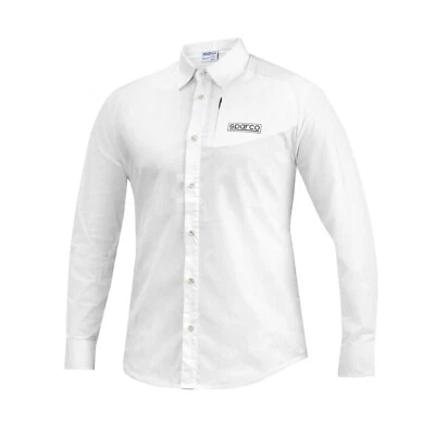 Sparco MY22 Mens Team shirt white s. L