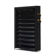 10 Tier Shoe Rack Cabinet Portable Storage Cover Shelf Organiser 50 Pairs