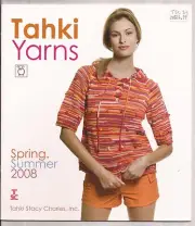 Tahki Yarns Spring Summer 2008 Knitting Pattern Book TSS08 -12 Designs for Women