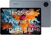 redbeat 10.95 inch Tablet,16GB(8+8)+256GB+1TB, 1920x1200 Gaming Tablets,Octa-Core 2.0GHz, 8000mAh with 18W Charging 13MP+8MP 4 Speakers,Dual Sim,4G Global Connectivity,WiFi,GPS,Face Unlock