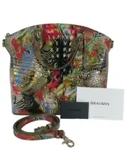 Brahmin Large Duxbury Satchel Whimsical Melbourne Genuine Leather NWT