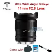 TTArtisan 11mm F2.8 Fisheye Full Frame Lens for Leica L SL2 Lumix S5 S1R Camera