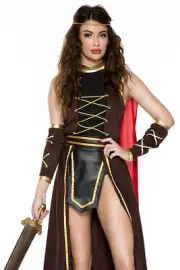 4 PC. Ladies Ruthless Warrior Costume Set