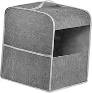 yuksok Coffee Machine Dust Cover Espresso Machine Protector for Stand Mixer Trendy with Side Pockets Clear Window Coffee Maker Cover