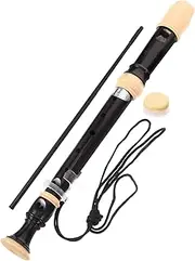 Abaodam 1 Set 8 Flute Recorder Beginner Musical Instrument for Durable Material Includes Cleaning Tools for Easy Maintenance and Learning